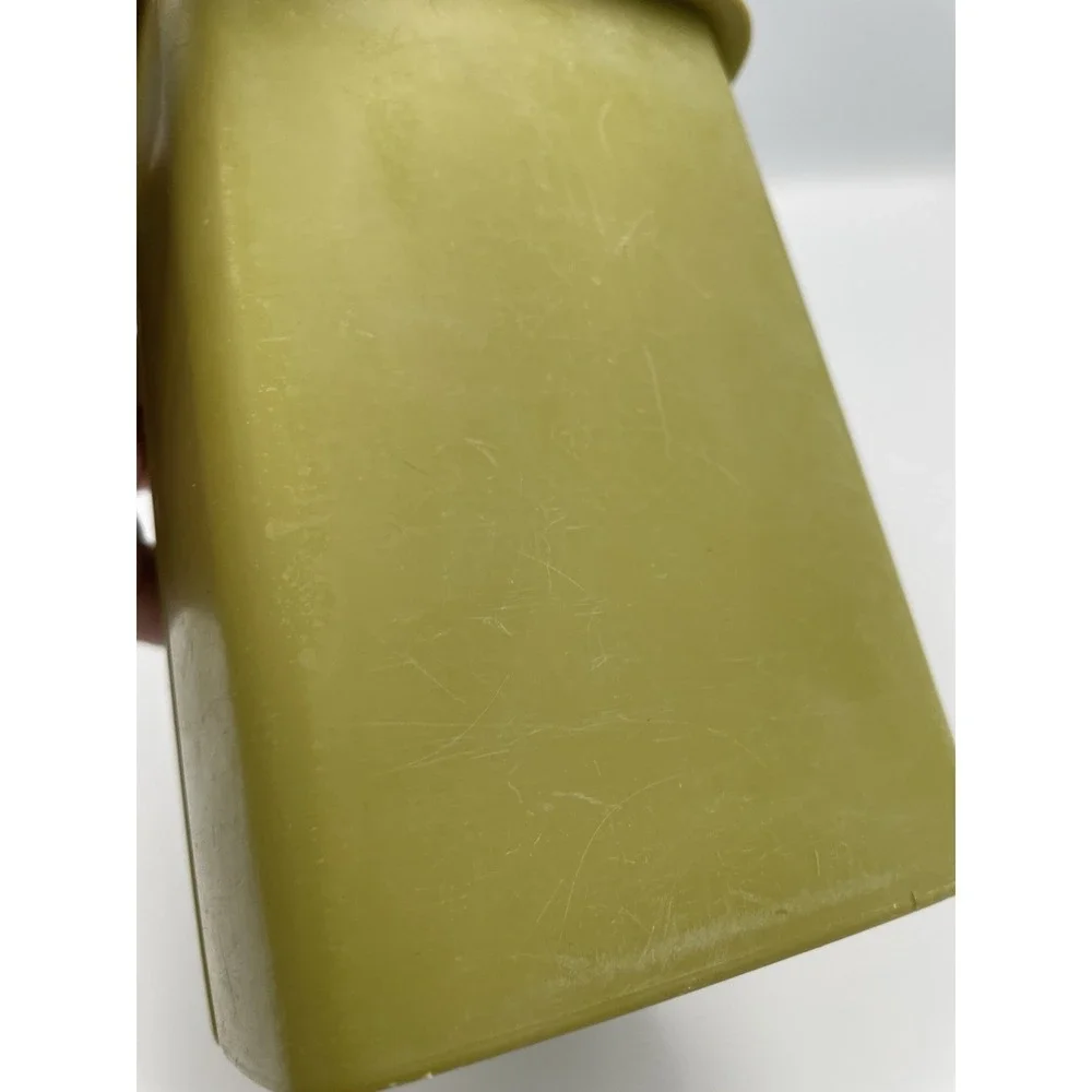 Vintage Tupperware Pickle Pepper Keeper Olive Avocado Green Deli 3 Piece - Picture 9 of 16